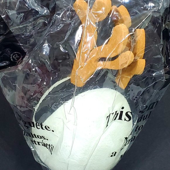 2004 Jack in the Box - Jack Red Nose Reindeer Car Antenna Ball Topper - NIP - Picture 5 of 6